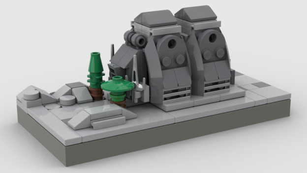 Lego MOC Cathedral Mini Modular Building